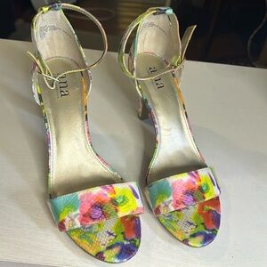 ANA Multicolored Dress Sandals - 8 1/2